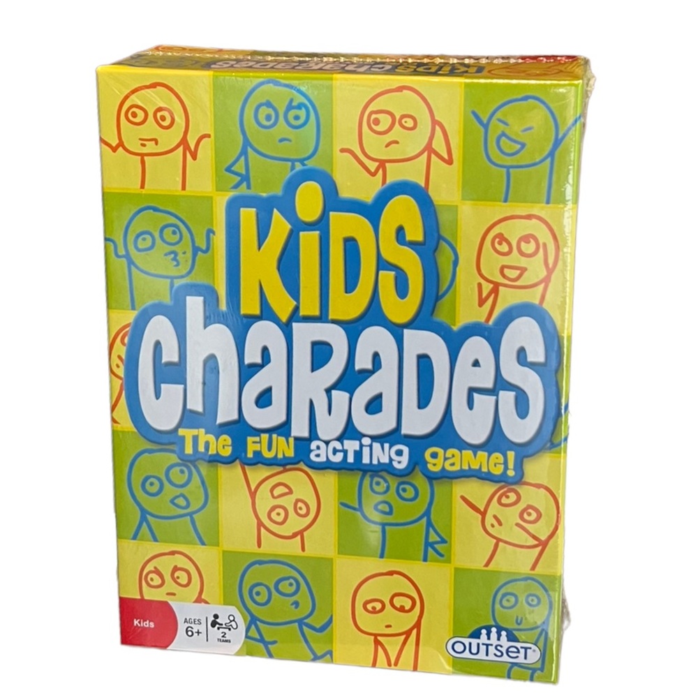 Kids Charades by Outset Media Ages 6+ Brand NEW Sealed Game!